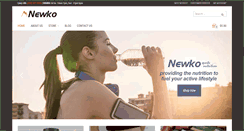 Desktop Screenshot of newkosportsnutrition.com